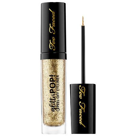 Too Faced Glitter Pop! Peel-off Eyeliner Lucky Bitch .23 Oz/ 6.5 G