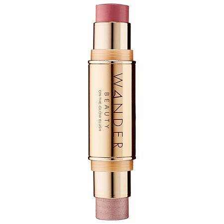 Wander Beauty On-the-glow Blush And Illuminator Berry Whisper/ Nude Glow 2 X 0.11 Oz/ 3.10 G