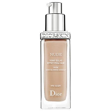 Dior Diorskin Nude Skin-glowing Makeup Spf 15 Light Beige 020 1 Oz