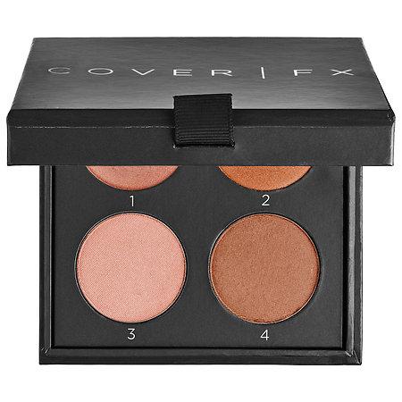Cover Fx The Perfect Light Highlighting Palette Medium Deep 0.38 Oz/ 10.8 G