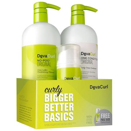 Devacurl Curly Bigger Better Basics