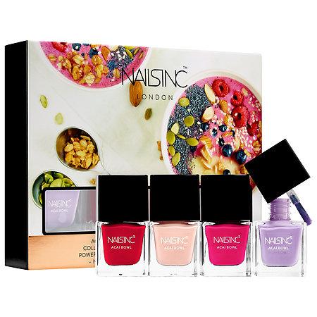 Nails Inc. Acai Bowl Nail Polish Collection