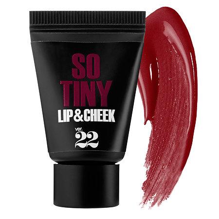 Chosungah 22 So Tiny Lip & Cheek Face Color Dark Red 0.28 Oz