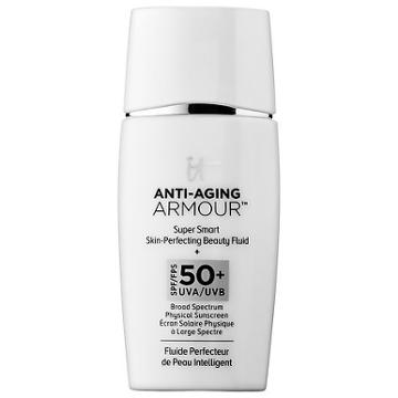 It Cosmetics Anti-aging Armour(tm) Super Smart Skin-perfecting Beauty Fluid Spf 50+ 1 Oz/ 30 Ml