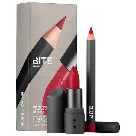 Bite Beauty The Perfect Pair Amuse Bouche Lipstick And Lip Pencil Bold