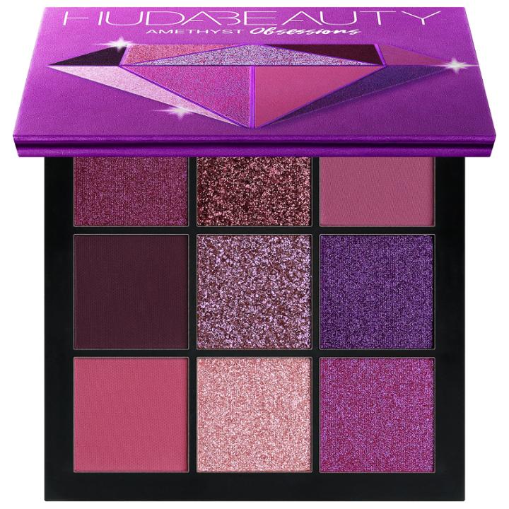 Huda Beauty Obsessions Eyeshadow Palette Amethyst 9 X 0.05 Oz/ 1.3 G