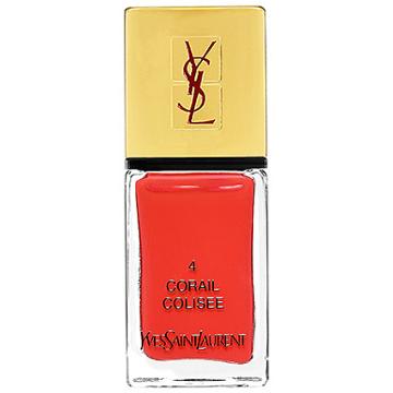 Yves Saint Laurent La Laque Couture Nail Lacquer 4 Corail Colisee 0.34 Oz