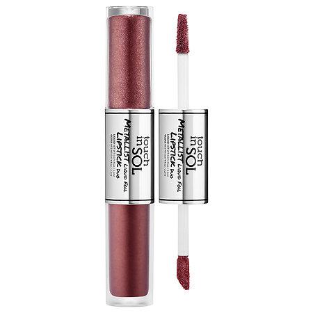 Touch In Sol Metallist Liquid Foil Lipstick Duo Jasmine 0.084 Oz/ 2.5 Ml