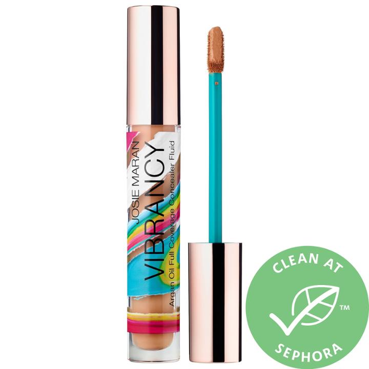 Josie Maran Vibrancy Argan Oil Full Coverage Concealer Fluid Medium-tan 0.17 Oz/ 5 Ml