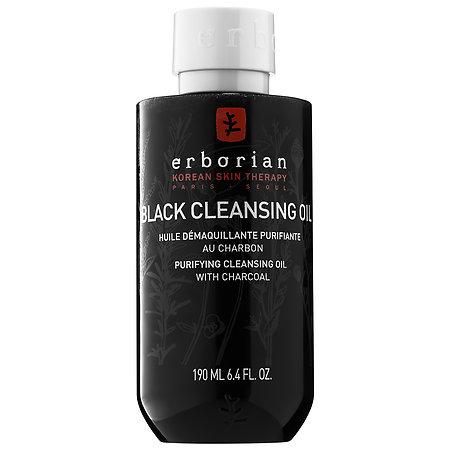 Erborian Black Cleansing Oil 6.4 Oz/ 190 Ml