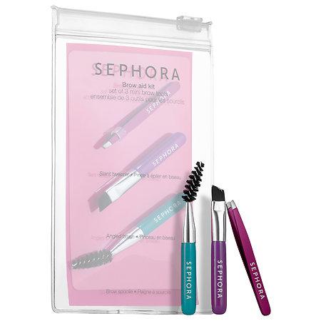 Sephora Collection Brow Aid Kit Set Of 3 Mini Brow Tools