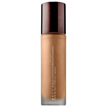 Becca Aqua Luminous Perfecting Foundation Warm Honey 1 Oz/ 30 Ml