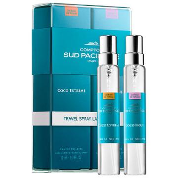 Comptoir Sud Pacifique Coco Extreme & Coco Figue Travel Spray Layering Duo 2 X 0.33 Oz/ 10 Ml