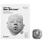 Dr. Jart+ Clear Skin Lover Rubber Mask Single-use Mask 1.5 Oz/ 43 G; Ampoule Pack 0.17 Oz/ 5 Ml
