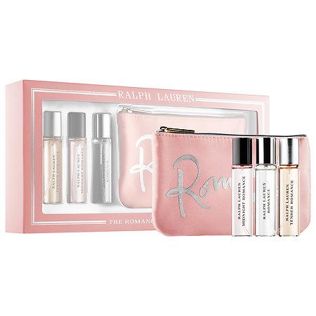 Ralph Lauren The Romance Travel Spray Collection 3 X 0.50 Oz/ 15 Ml