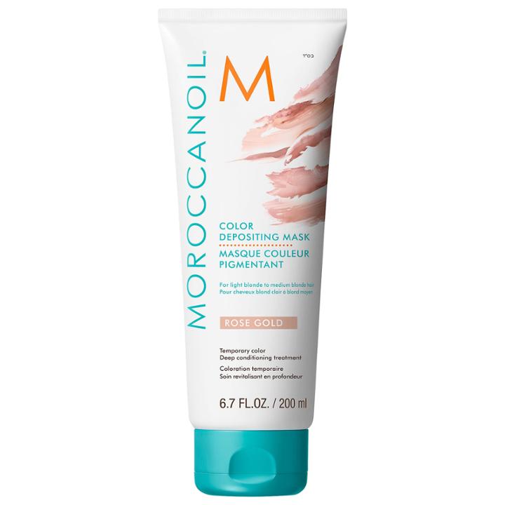 Moroccanoil Color Depositing Mask Rose Gold 6.7 Oz/ 200 Ml