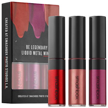 Smashbox Be Legendary Liquid Metal Minis 3 X 0.17 Oz/ 5 Ml
