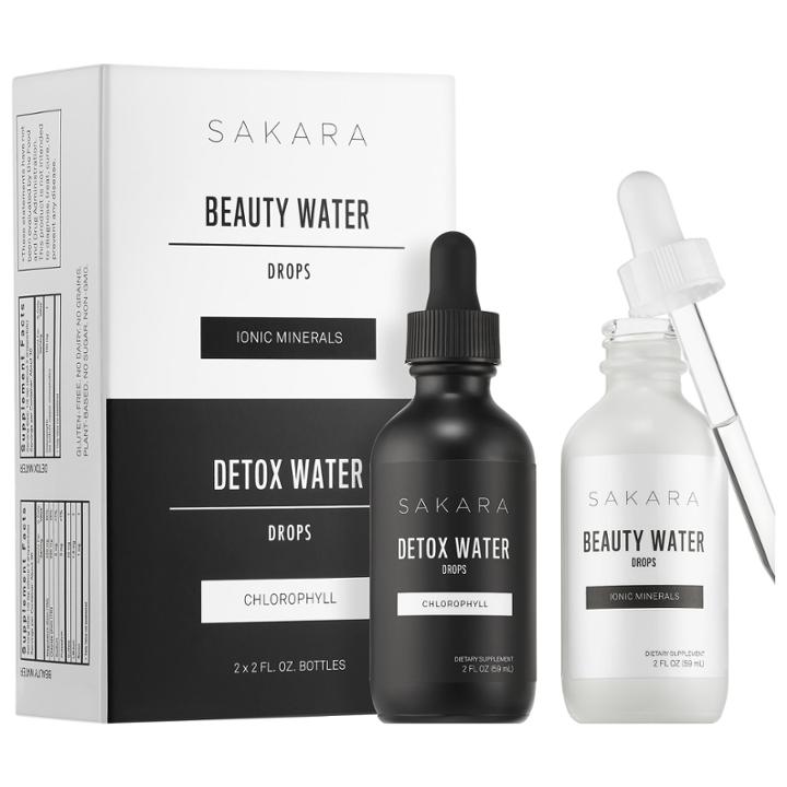 Sakara Life Beauty + Detox Water Drops Duo