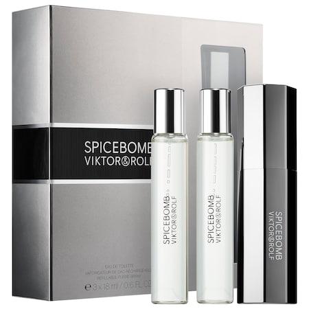 Viktor & Rolf Spicebomb Twist & Spray Set 3 X 0.6 Oz/ 18 Ml
