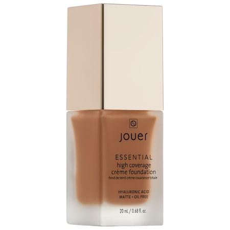 Jouer Cosmetics Essential High Coverage Creme Foundation Walnut 0.68 Oz/ 20 Ml