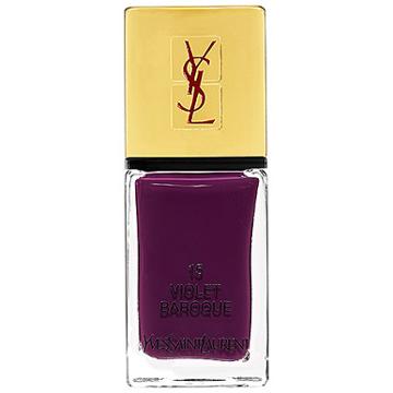 Yves Saint Laurent La Laque Couture Nail Lacquer 15 Violet Baroque 0.34 Oz