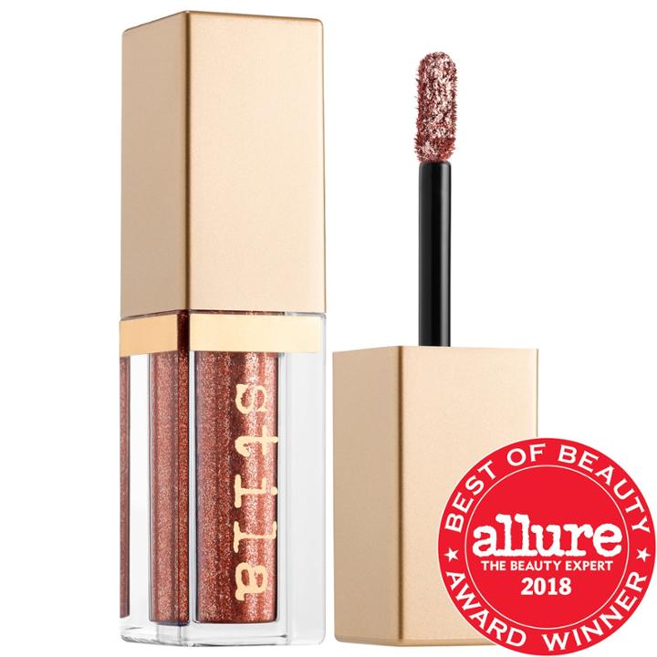 Stila Glitter & Glow Liquid Eye Shadow Bronzed Bell 0.15 Oz/ 4.5 Ml
