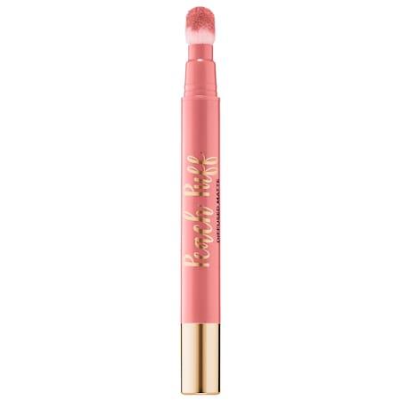 Too Faced Peach Puff Long-wearing Diffused Matte Lip Color In The Flesh 0.07 Oz/ 2 Ml