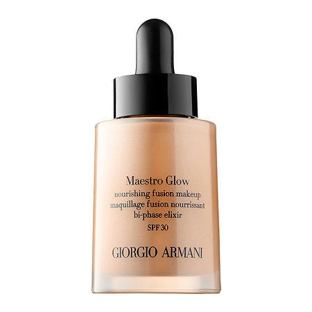 Giorgio Armani Maestro Glow Nourishing Fushion Makeup 2 1 Oz
