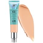 It Cosmetics Your Skin But Better Cc+ Cream Oil-free Matte With Spf 40 Neutral Medium 1.08 Oz/ 32 Ml
