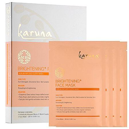 Karuna Brightening+ Face Mask 4 X 0.95 Oz Masks