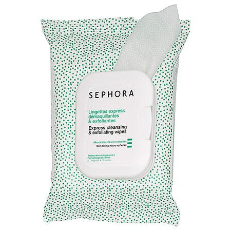 Sephora Collection Express Cleansing & Exfoliating Wipes 20 Wipes