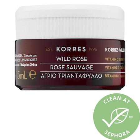 Korres Wild Rose Vitamin C Brightening Eye Cream 0.51 Oz/ 15 Ml