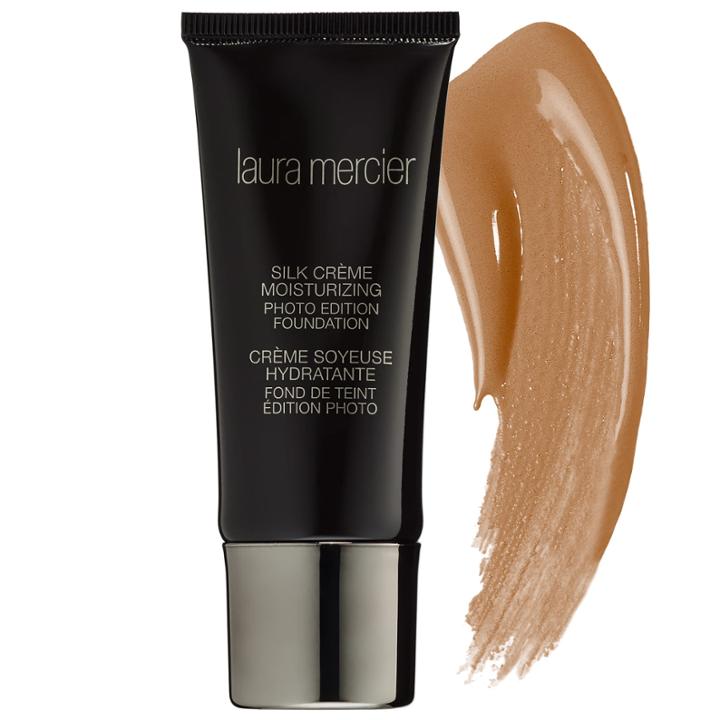 Laura Mercier Silk Crme Moisturizing Photo Edition Foundation Pecan 1 Oz/ 30 Ml