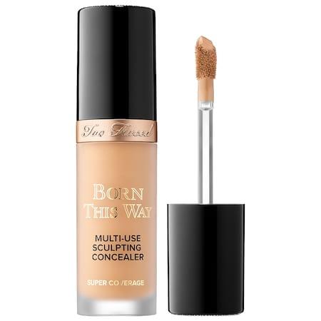 Too Faced Born This Way Super Coverage Multi-use Sculpting Concealer Warm Beige .05 Oz
