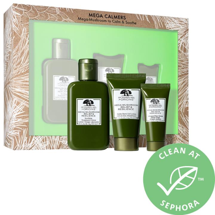 Origins Mega Calmers Set: Mega-mushroom To Calm & Soothe
