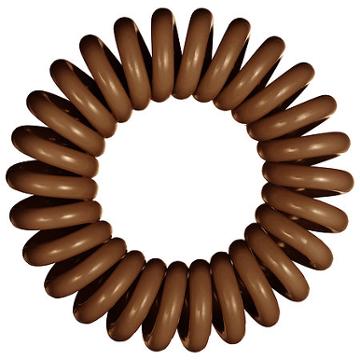 Invisibobbble The Traceless Hair Ring Pretzel Brown 3 Traceless Hair Rings