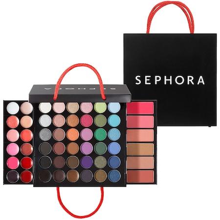 Sephora Collection Medium Shopping Bag Makeup Palette 0.918 Oz; 4.5 X 4.5 X 1 (closed); 4.5 X 8 X 8 (expanded)