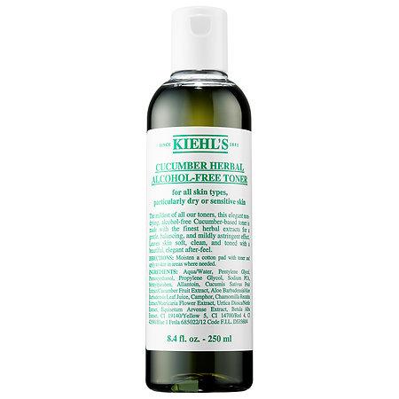 Kiehl's Since 1851 Cucumber Herbal Alcohol-free Toner 8.4 Oz/ 250 Ml