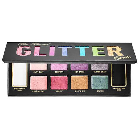 Too Faced Glitter Bomb Eyeshadow Collection 10 X 0.14 Oz/ 4 G
