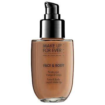 Make Up For Ever Face & Body Liquid Makeup Caramel 12 1.69 Oz