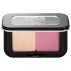 Make Up For Ever Artist Face Color Mini Highlighter & Blush Duo S214 - Rosewood Blush/ H106 - Shimmery Champagne Highlight 2 X 0.084 Oz/ 2.5 G