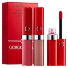 Giorgio Armani Beauty Lip Maestro Liquid Lipstick Mini Set 202, 400, 514 3 X 4.5 Ml