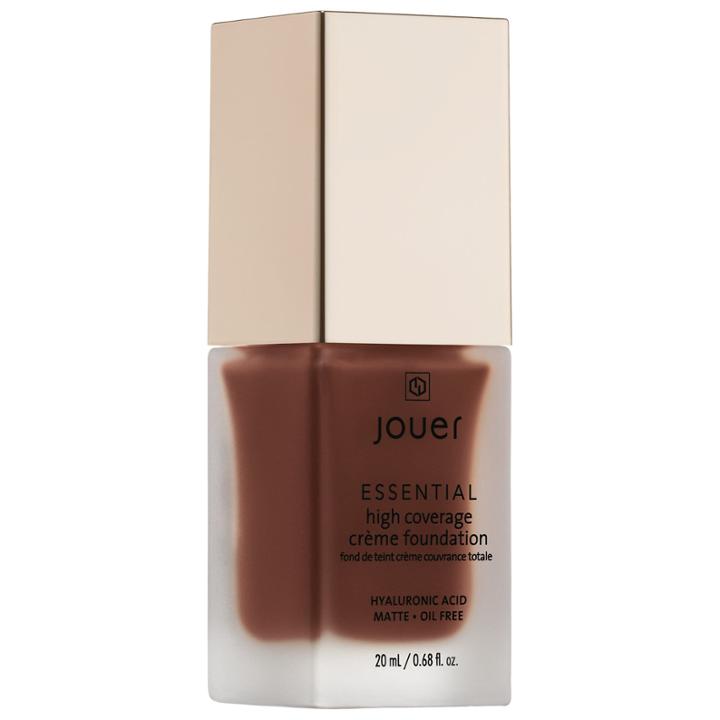 Jouer Cosmetics Essential High Coverage Crme Foundation Hazelnut 0.68 Oz/ 20 Ml
