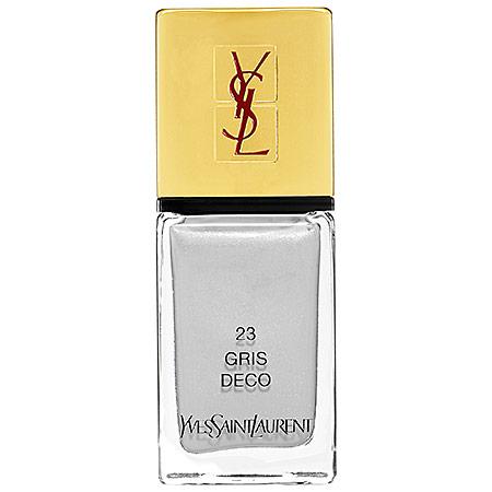 Yves Saint Laurent La Laque Couture Nail Lacquer 23 Gris Deco 0.34 Oz