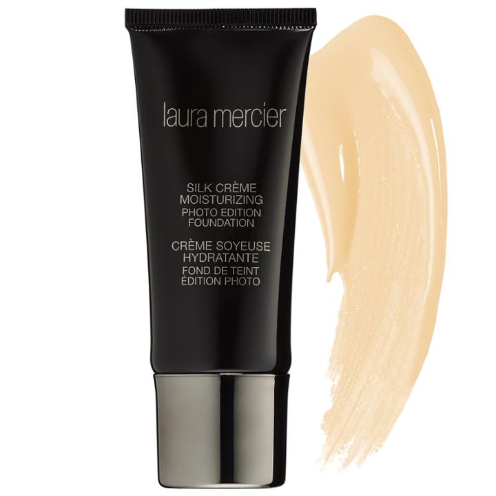 Laura Mercier Silk Crme Moisturizing Photo Edition Foundation Ivory 1 Oz/ 30 Ml