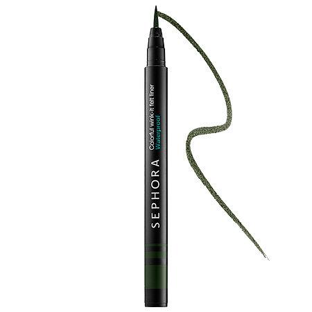 Sephora Collection Colorful Wink-it Felt Liner Waterproof 03 Army Babe 0.019 Oz/ 0.55 Ml
