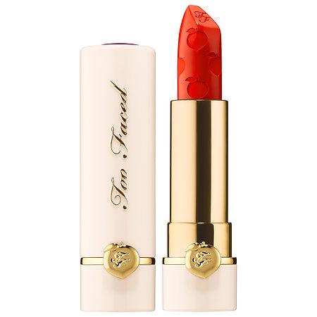 Too Faced Peach Kiss Moisture Matte Long Wear Lipstick - Peaches And Cream Collection Where My Peaches At?