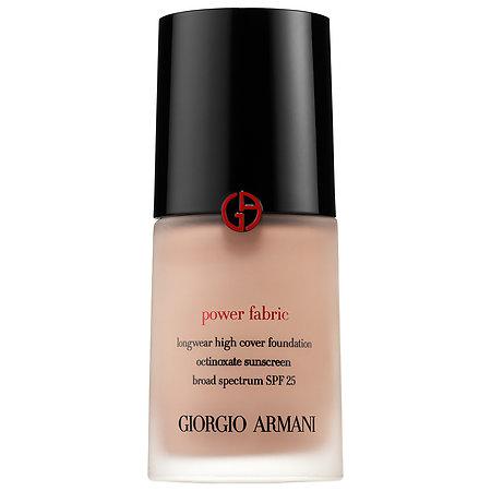 Giorgio Armani Beauty Power Fabric Longwear High Cover Foundation Spf 25 3 1 Oz/ 30 Ml