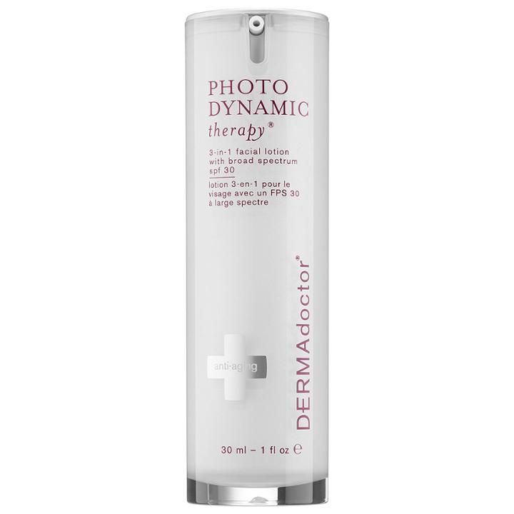 Dermadoctor Photo Dynamic Therapy 3-in-1 Facial Lotion With Broad Spectrum Spf 30 1 Oz