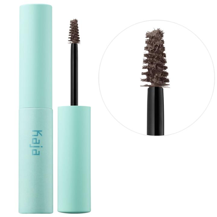 Kaja Brow Blowout Fiber Gel Brow Definer 04 Deep Brown 0.16 Oz/ 5 Ml
